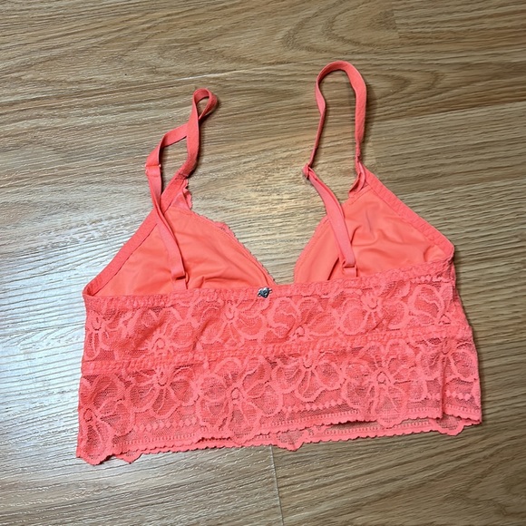 Coral color PINK bralette - Picture 3 of 4